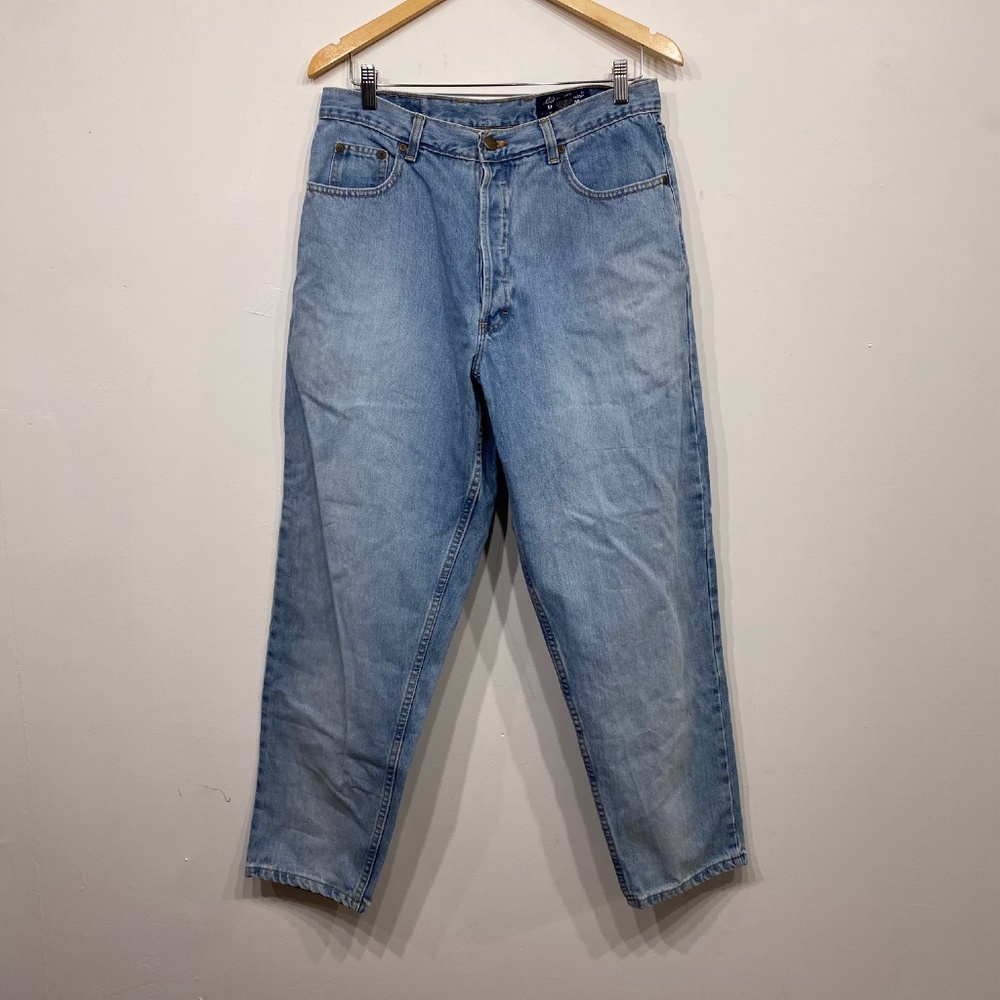 Vintage Eddie Bauer Straight Leg Button Fly High Rise Jeans